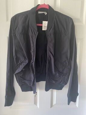 Vince Navy Lightweight Bomber Jacket